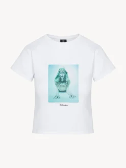 Réalisation Par Tees|Tops^Hunky Dory Baby Tee - White