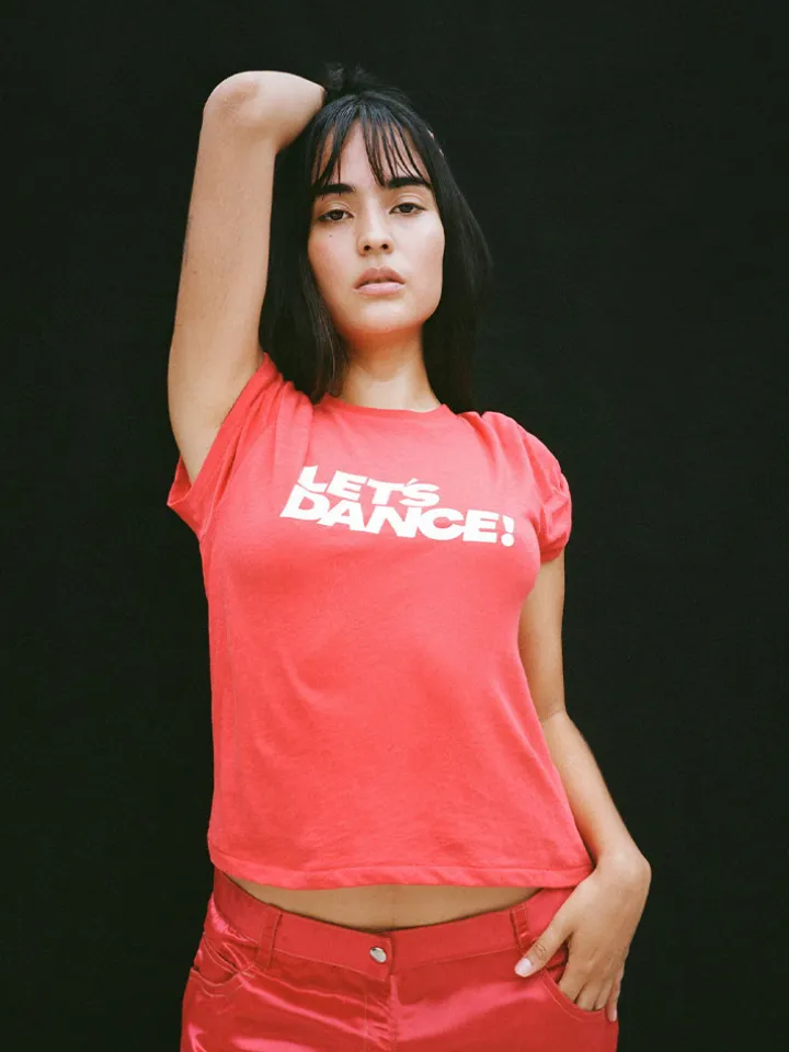 Réalisation Par Tees|Tops^Let's Dance Tee - Red
