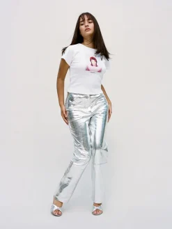 Réalisation Par Tees|Tops^Pin Ups Baby Tee - White