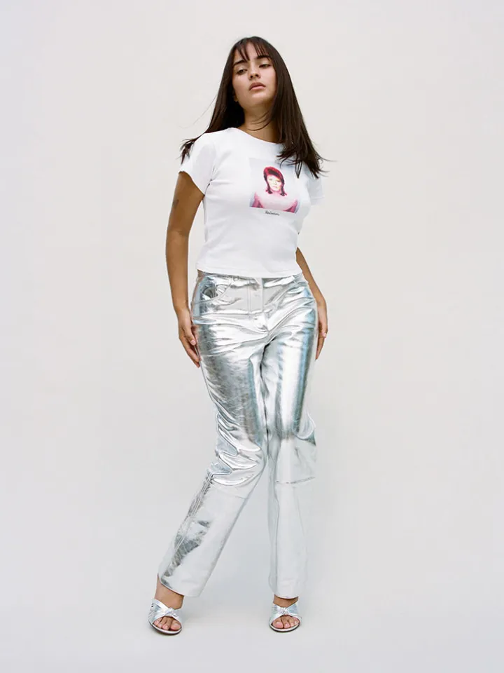 Réalisation Par Tees|Tops^Pin Ups Baby Tee - White