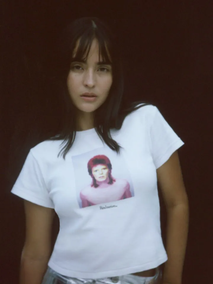 Réalisation Par Tees|Tops^Pin Ups Baby Tee - White