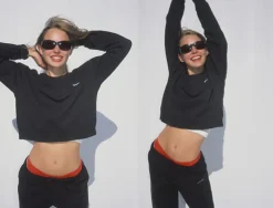 Réalisation Par Tops|Sweats^Réal Sweatshirt - Black
