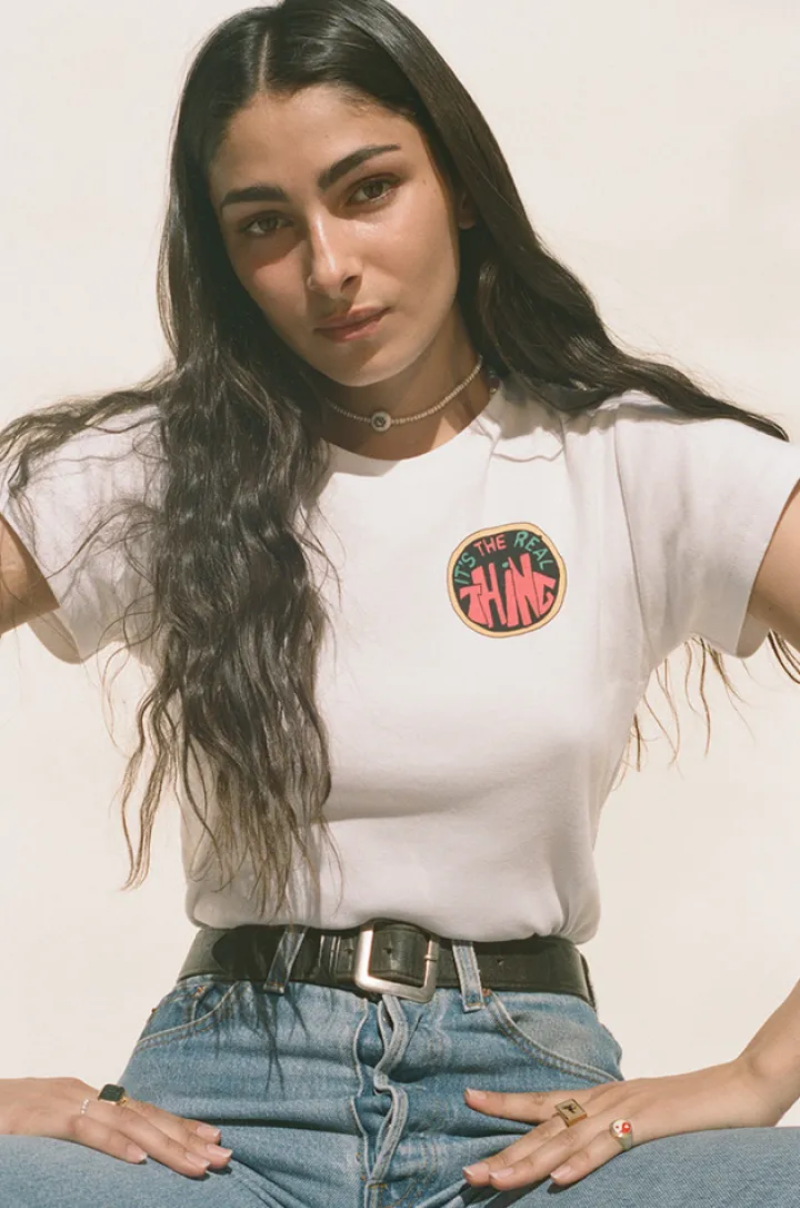 Réalisation Par Tees|Tops^Réal Thing Tee - White