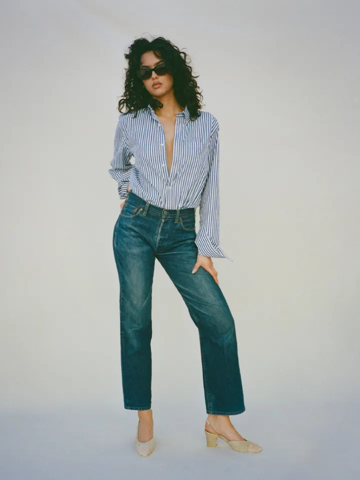 Réalisation Par Tops^The Anderson - Navy Stripe NavyStripe