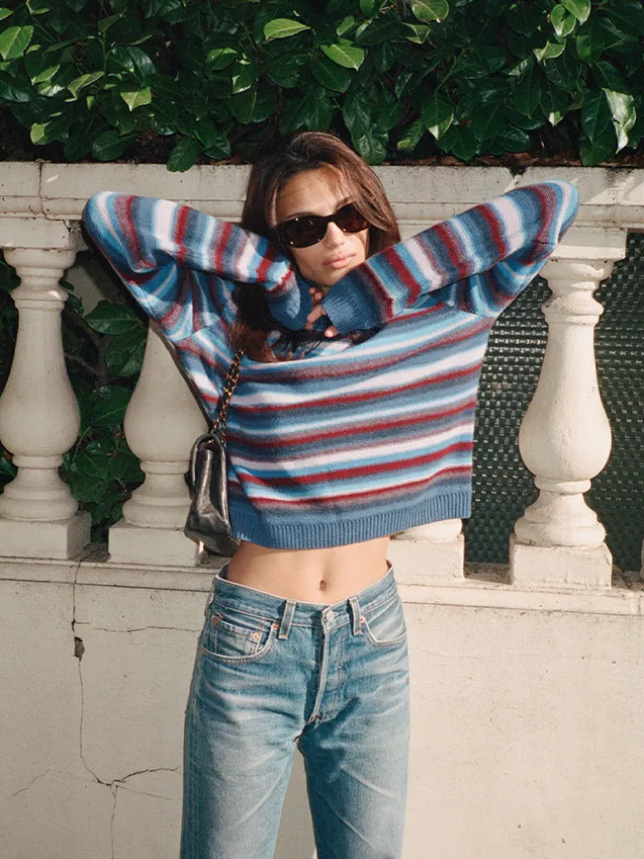 Réalisation Par Knitwear|Tops^The Ani Sweater - Gemstone