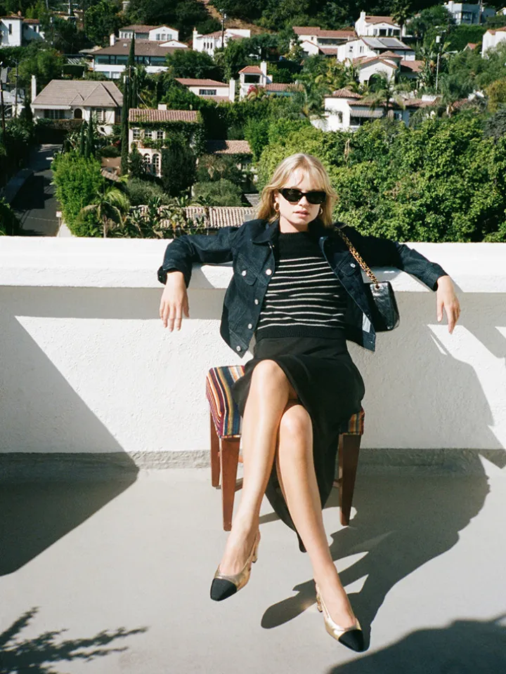 Réalisation Par Knitwear|Tops^The Ani Sweater - Pepé Stripe PepéStripe