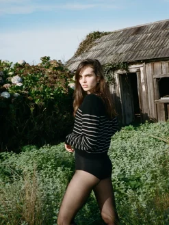 Réalisation Par Knitwear|Tops^The Ani Sweater - Pepé Stripe PepéStripe