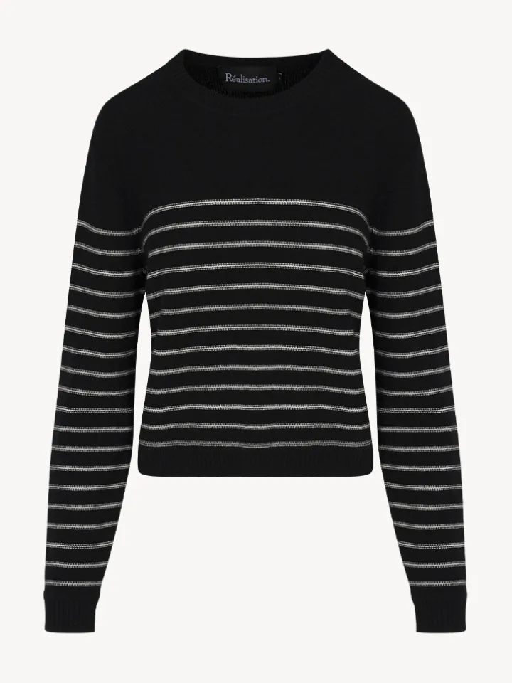 Réalisation Par Knitwear|Tops^The Ani Sweater - Pepé Stripe PepéStripe