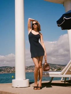 Réalisation Par Knitwear|Dresses^The Charlotte - Navy