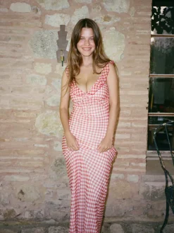 Réalisation Par Dresses^The Heidi - Rouge Gingham RougeGingham