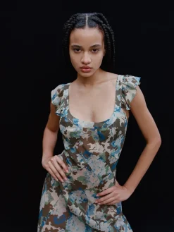 Réalisation Par Dresses^The Lila - Blue Hydrangea BlueHydrangea