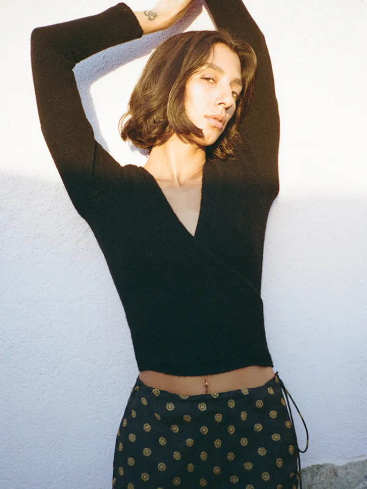 Réalisation Par Knitwear|Tops^The Maisie Cardigan - Black
