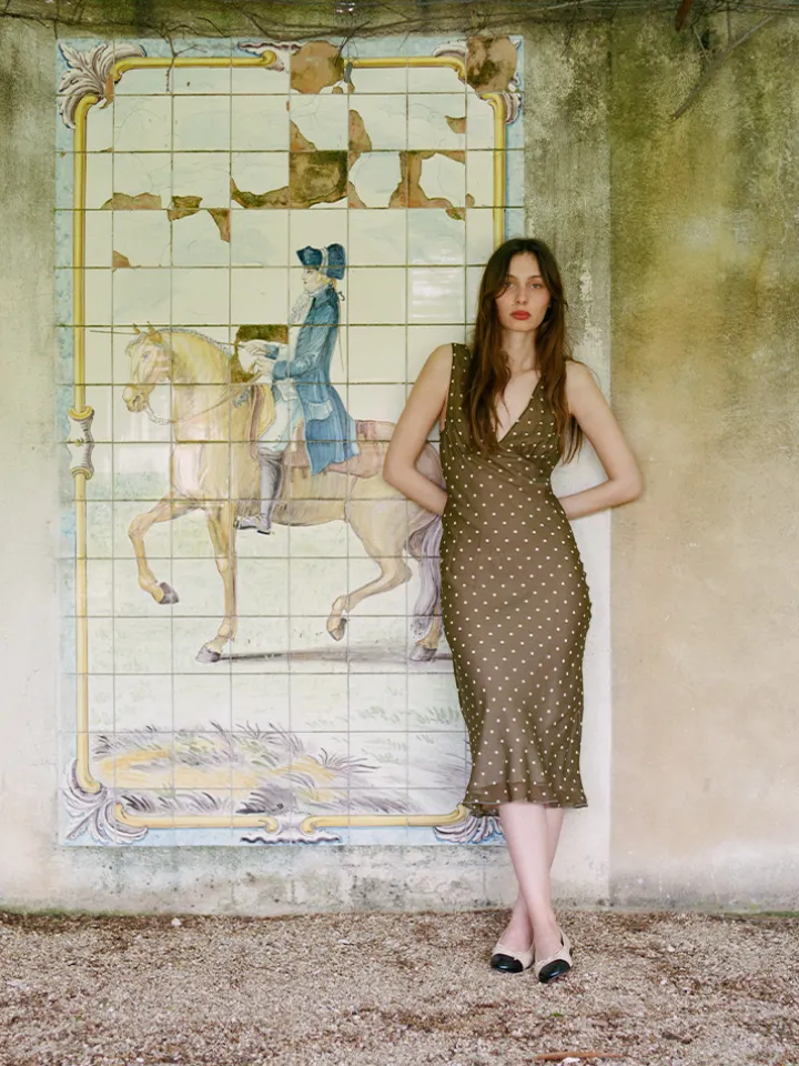 Réalisation Par Dresses^The Margot - Olive Spot OliveSpot