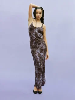 Réalisation Par Dresses^The Penelope - Purple Leopard PurpleLeopard