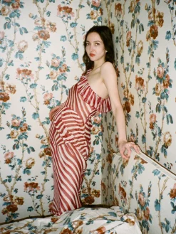 Réalisation Par Dresses^The Theodora - Candy Stripe CandyStripe
