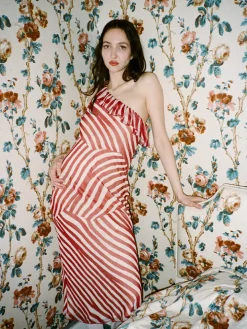 Réalisation Par Dresses^The Theodora - Candy Stripe CandyStripe