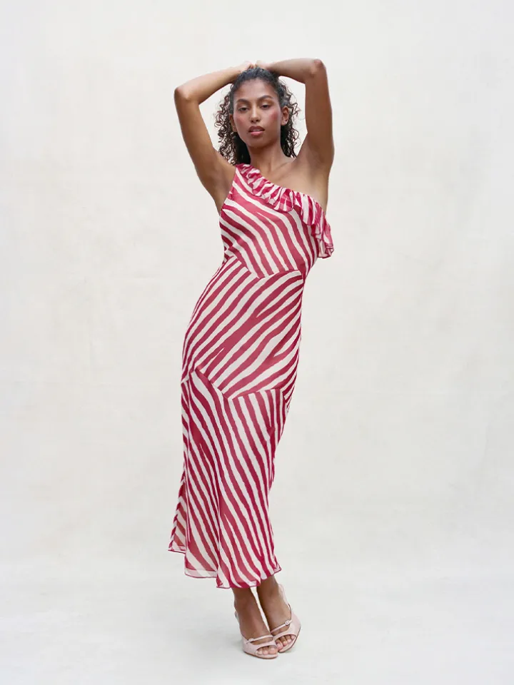 Réalisation Par Dresses^The Theodora - Candy Stripe CandyStripe