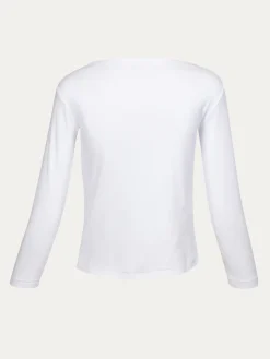 Réalisation Par Tees|Tops^Yee Ha! Long Sleeve Tee - White